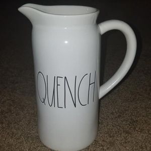 Rae Dunn Ceramic Quench Pitcher